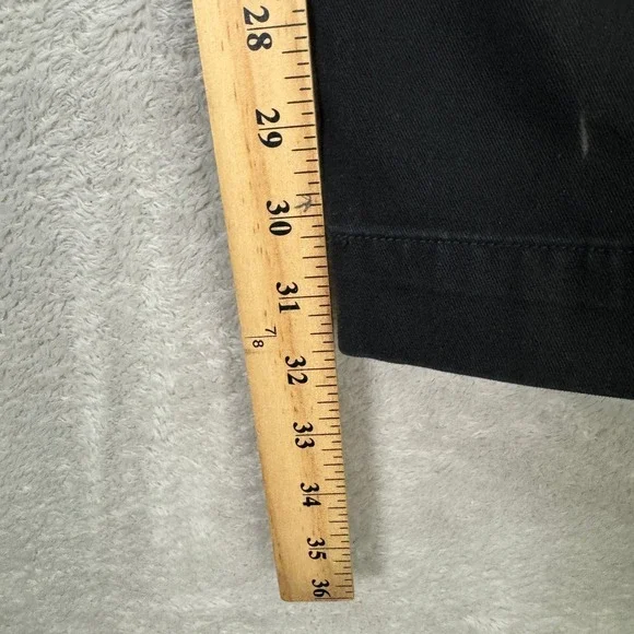 Polo Ralph Lauren Mens 38x32 Classic Fit Chino Pants Black Cotton Twill Casual - Picture 10 of 12